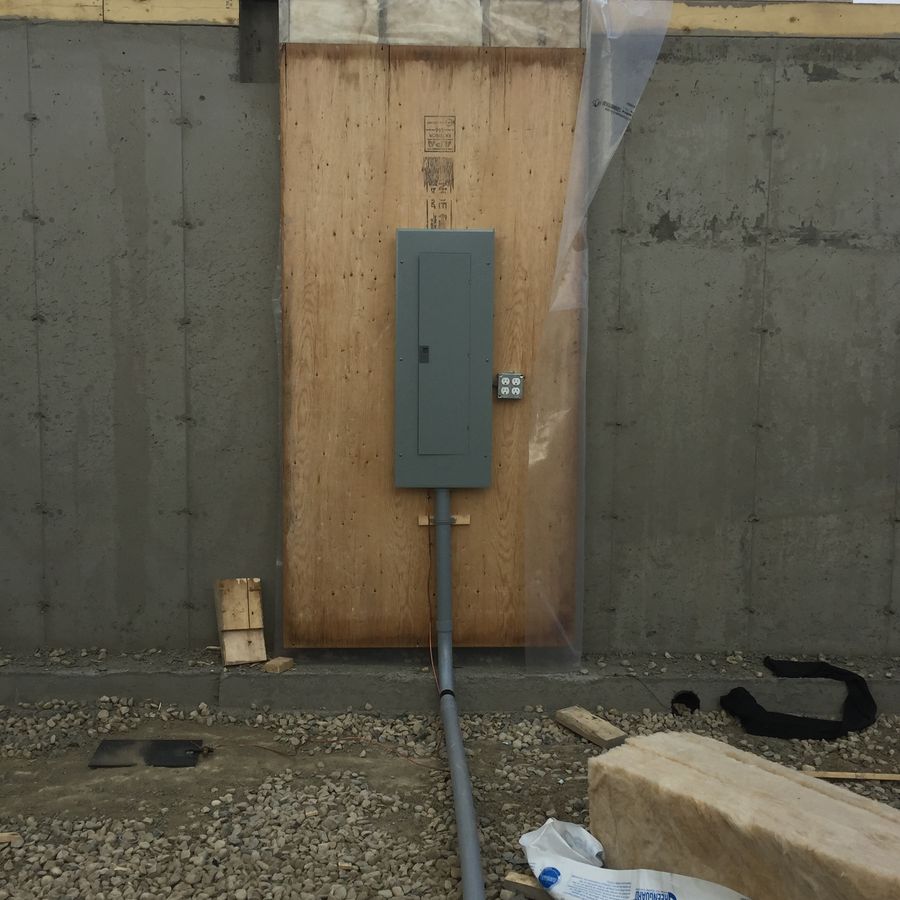 Panel upgrade and wiring work by Taiga Electric